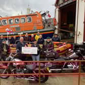 Pictured (from left) are Dave Matthews, Keith May, Alex Smith, Fiona Laing, Mo Morrison and Steve Millan with crew and guild members.