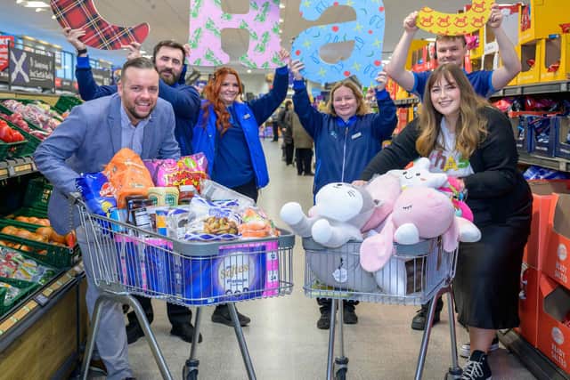 Aldi have partnered with CHAS for this years Supermarket Sweep.