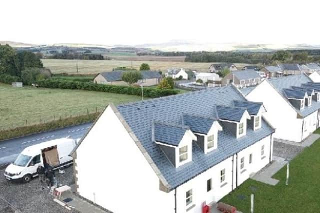 Stacathro Estates picked up the Rural Housing Award for its building of 11 house to let for young, local working families.