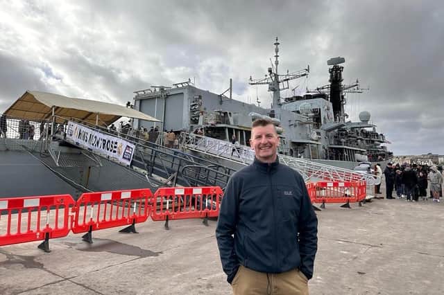 HMS Montrose called into its namesake port earlier this month as a goodbye to the town ahead of being decommissioned in April after covering almost half a million miles in the service of the country.