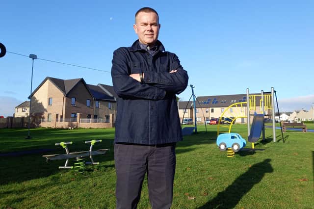 Councillor Mark Salmond viewed the development this week.