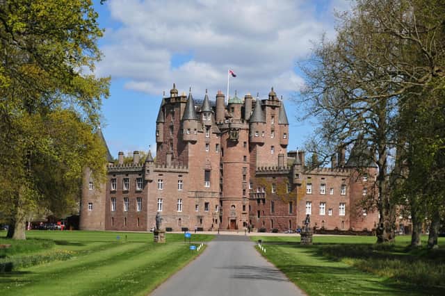 The tickets cover entry to Glamis and Blair Castles, and Scone Palace.