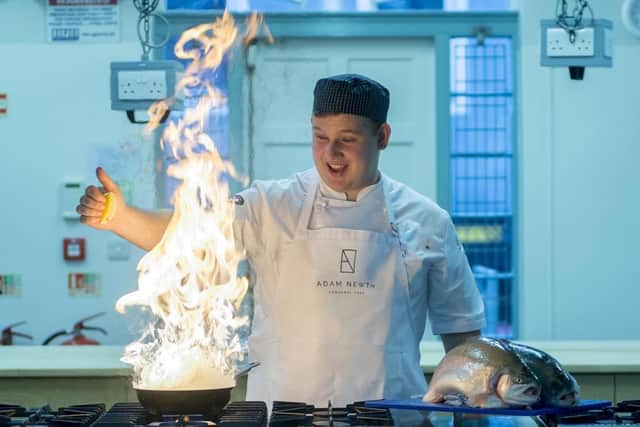 ​Adam Newth will demonstrate how to make a culinary masterpiece from surplus food.