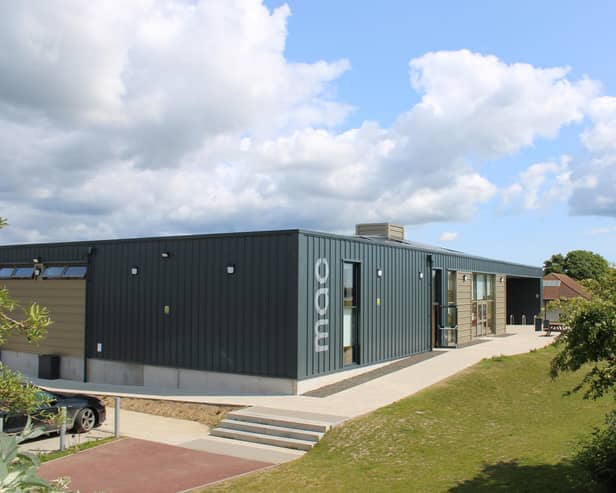 ​The new library is sited within the Monifieth Activity Centre. (Pic: AngusAlive)