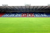 Young footballers are being given the chance to spend the day at Hampden Park.