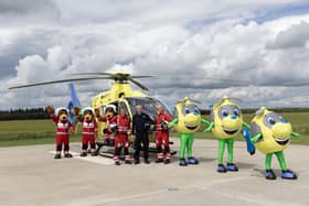 ​The mascots will help with fundraising and public engagement activities. (Graeme Hart)