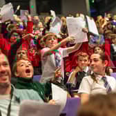 ​The event involved more than 500 primary school pupils from across the area, as well as college students.
