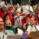 ​The event involved more than 500 primary school pupils from across the area, as well as college students.
