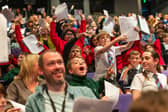 ​The event involved more than 500 primary school pupils from across the area, as well as college students.