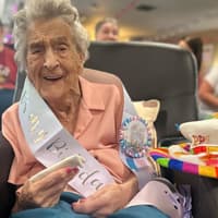 Nancy celebrates her 100th birthday with greetings from across the country