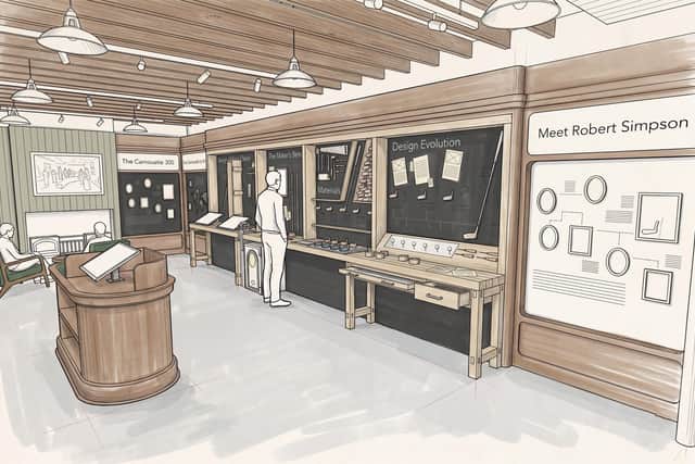 ​A visualisation of what the interior of Simpson’s will look like once work is completed. (Studioarc)