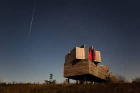 The dark skies around Kielder Observatory are ideal for spotting meteors