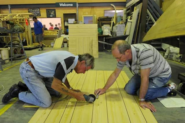 Men’s Shed currently supports more than 10,000 men across Scotland. (Torsten Blackwood/AFP via Getty Images)