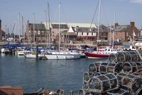‘Seventy years ago the harbour would have been full of fishing boats’.