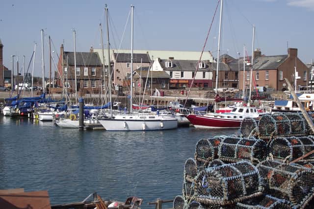 ‘Seventy years ago the harbour would have been full of fishing boats’.