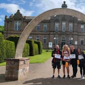 Pictured are the Three Campus challengers (l-r) Barry Carmicheal, Mel Stuart, Lauren Simpson and Ria McLeod.