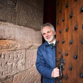 Mark Wellburn, house manager at Glamis, opens the castle’s doors to welcome visitors for the 2023 season.