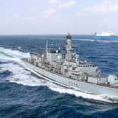 ​HMS Montrose will make her final visit to Angus this weekend, berthing at its affiliated port. (Royal Navy)