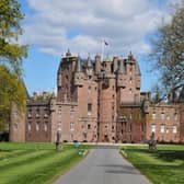 Delegates were given a tour of Glamis Castle’s private rooms.