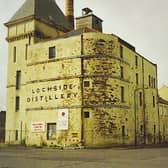 Lochside Distillery in Montrose, now the site of new housing.
