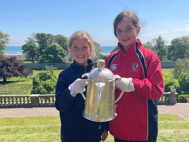 The Calcutta Cup will be at Lathallan School this weekend.