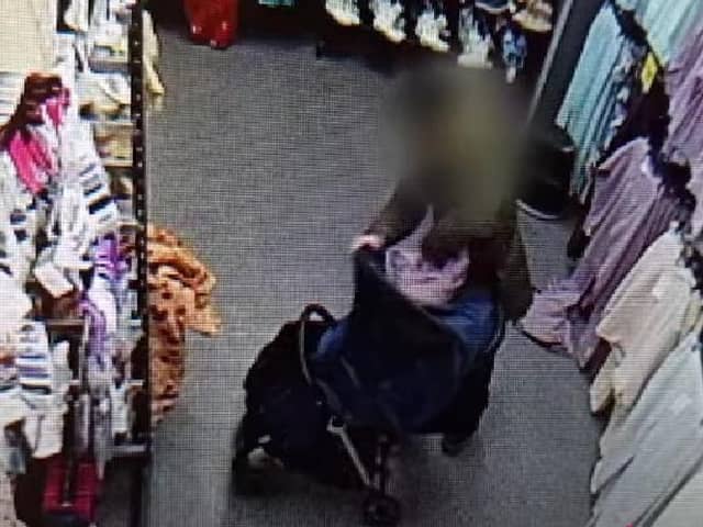  'Brazen' shoplifter hides stolen goods in a pushchair