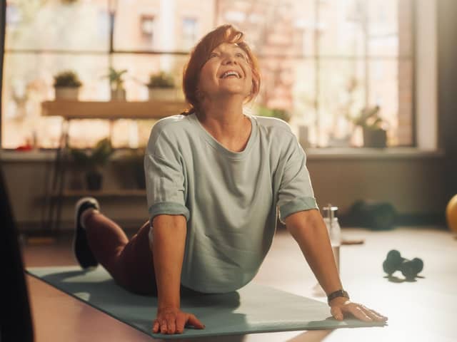 Working out at home can save both time and money (photo: Adobe)
