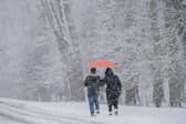 Stock image of snow in Yorkshire.