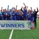 The triumphant Montrose ladies' squad (picture by Phoenix Photography)