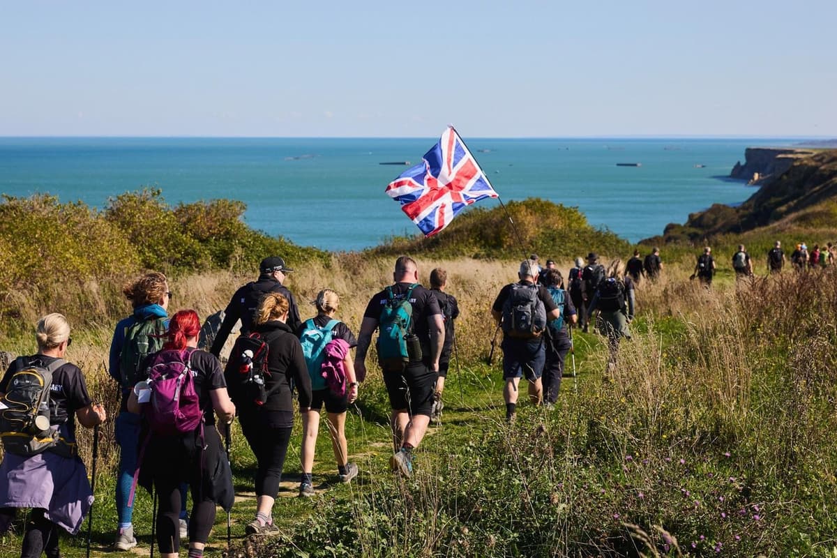 Angus Money Walk through World War History to raise money for soldiers and their ...