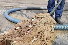 Scottish Water attends around 36,000 blockages per year, and wipes are found in 80% of them.