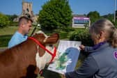 ​The map features agritourism experiences across Scotland.