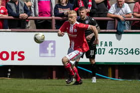 Arbroath were the visitors to Glebe Park as bot teams stepped up their pre-season preparations. All pics by Graeme Youngson
