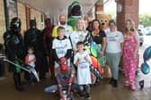 ​Pictured are the store’s fundraisers who helped to raise the impressive sum. (Wallace Ferrier)