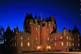 Stunning...Glamis Castle by night.