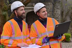 Openreach engineers at work.