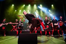 A rockin' good night out...The Red Hot Chilli Pipers are set to play The Webster next month.