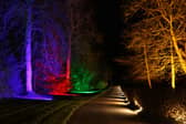 Magical...The new family-friendly light show at Glamis Castle is set to delight visitors this winter.