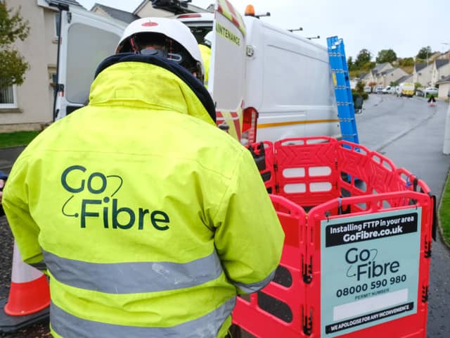 ​The network is being upgraded in  Montrose, Kirriemuir, Forfar and Brechin. (Jim Payne Photos)