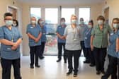 Staff are being redeployed to Stracathro Hospital, allowing full resumption of its surgical service.
