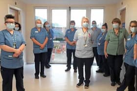 Staff are being redeployed to Stracathro Hospital, allowing full resumption of its surgical service.