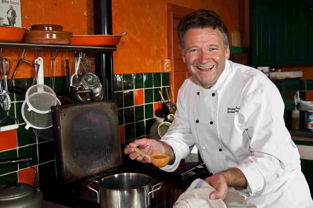Professional chef Christoper Trotter will conduct cookery demonstrations over the course of the weekend.