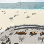 Work on Phase 1 is expected to be completed before the summer months when Castle Green and the beach front are most popular.