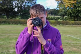 Photos taken by the pupils are on display at Johnshaven Heritage Hub.