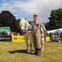 ​Eric Starke and Cally, who won this year’s Fred Taylor Memorial Trophy for Working Hill Ponies.