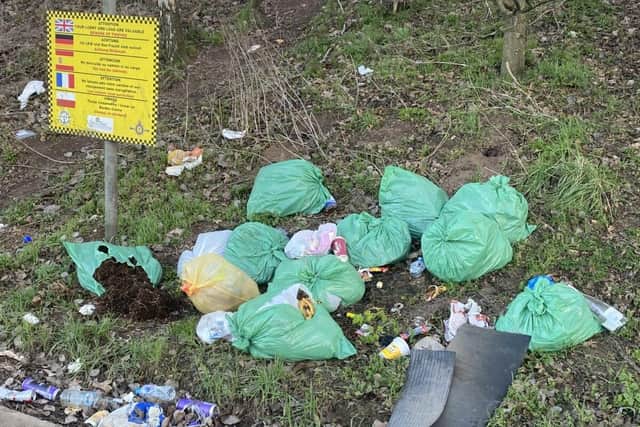 Discarded rubbish is severely impacting the health of the UK's wildlife.
