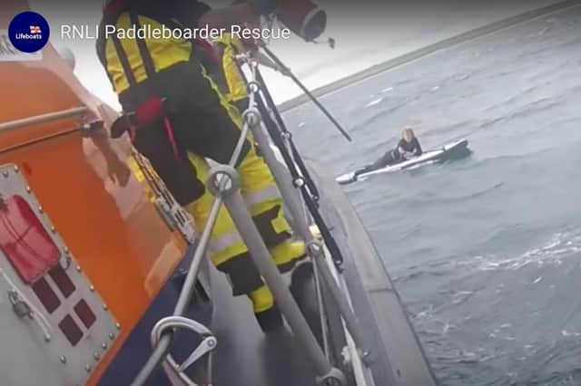​Paddleboarding is now one of the main causes of call-outs of the RNLI. (RNLI)
