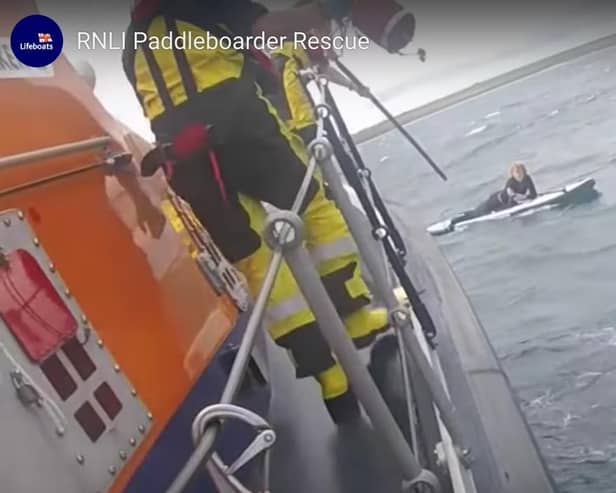 ​Paddleboarding is now one of the main causes of call-outs of the RNLI. (RNLI)