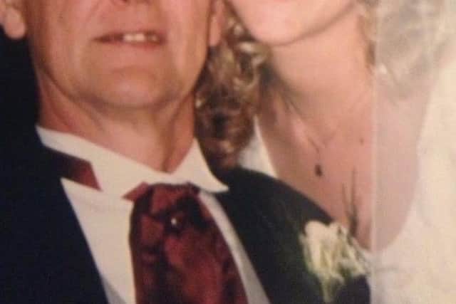 Jenny with her dad, Bill