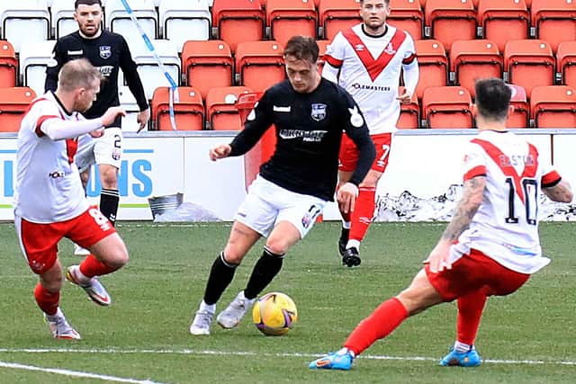Blair Lyons will join Montrose on a permanent deal. Pic by Phoenix Photography